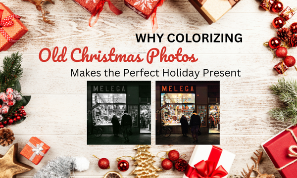 Why Colorizing Old Christmas Photos Makes the Perfect Holiday Present